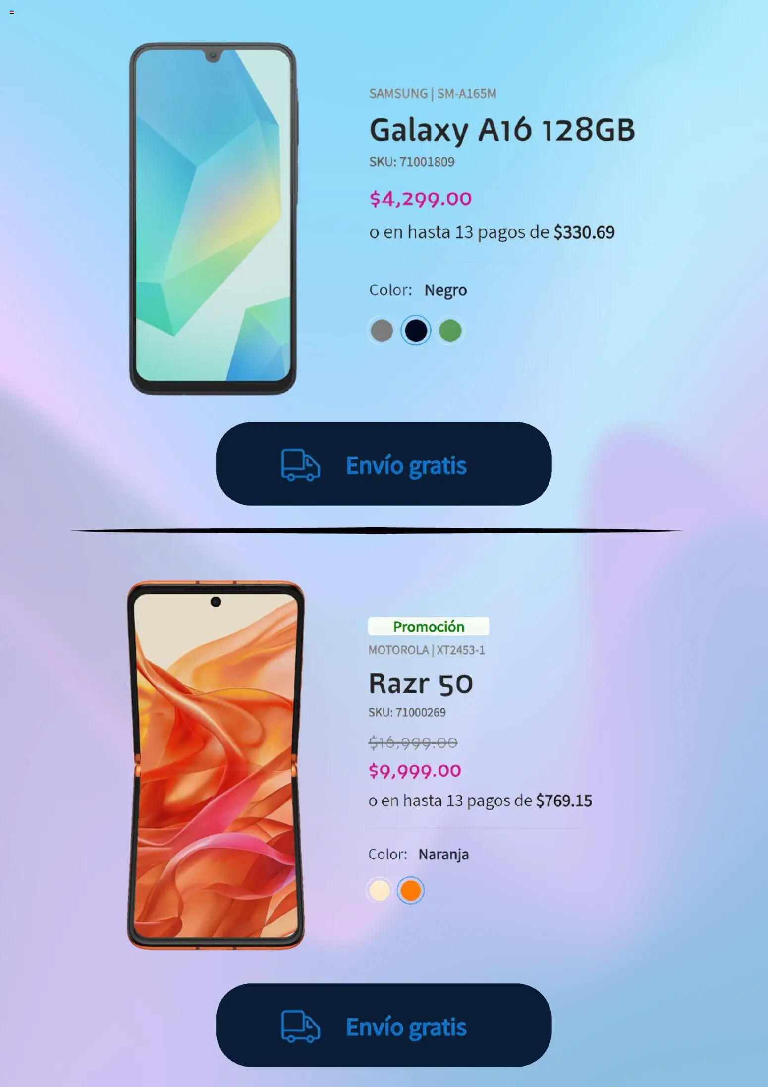 Nuevas ofertas de Telcel válidas en toda la República Mexicana desde el 04.12.2025. ¡Encuentra las mejores ofertas en Telcel catálogo! | Página: 3
