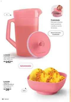 Tupperware - Catálogo Vitrine 02 - Pré-Visualização do folheto da loja Tupperware, válido de 01.02.2026 | Página: 38 | Produtos: Base, Jarra