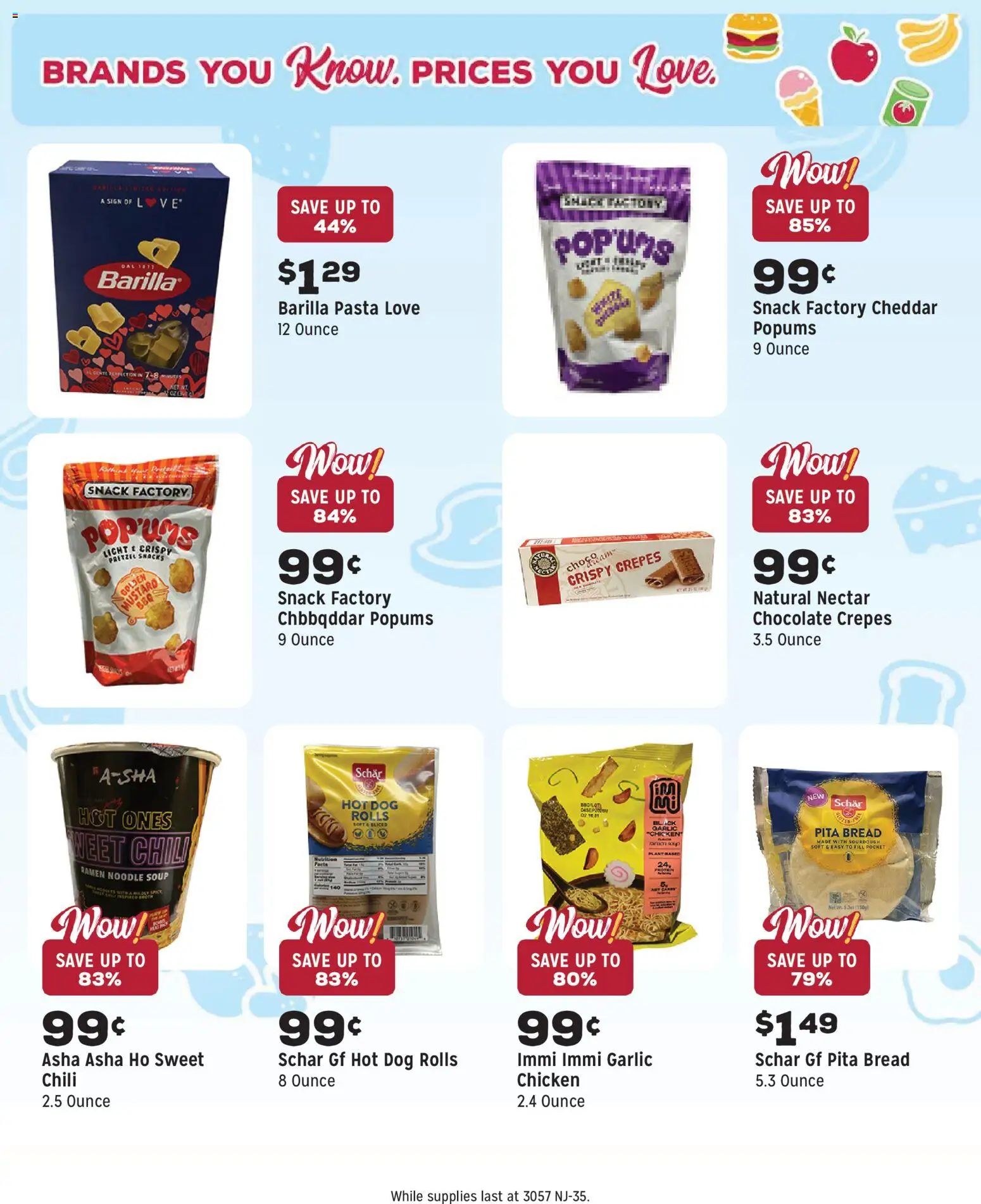 Grocery Outlet Weekly Ad - NJ - valid from 14.01.2026 | Page: 8 | Products: Bread, Pasta, Garlic, Crepes