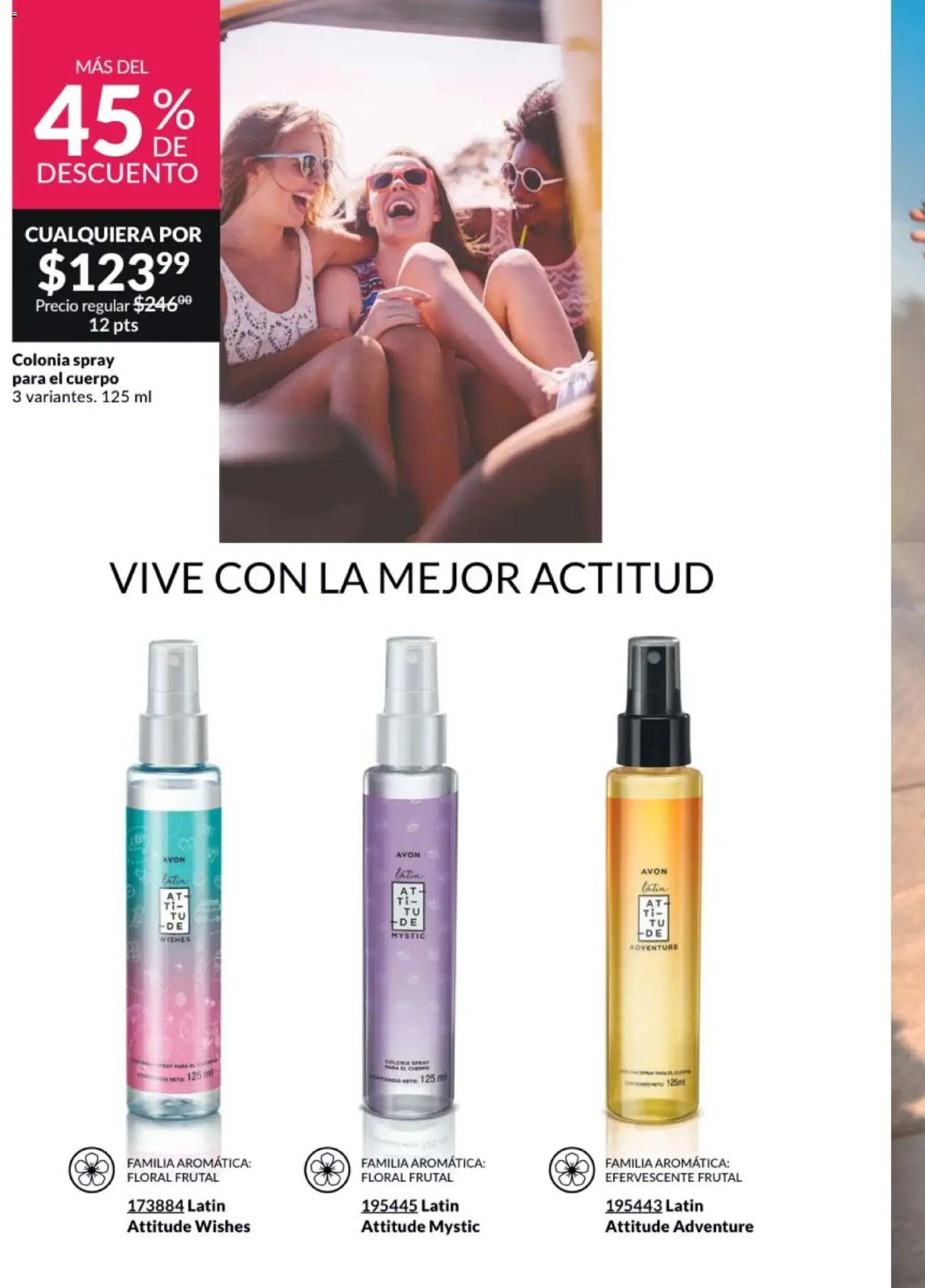 Nuevas ofertas de AVON válidas en toda la República Mexicana desde el 20.02.2026. ¡Encuentra las mejores ofertas en AVON campaña 4 2026! | Página: 108 | Productos: Body