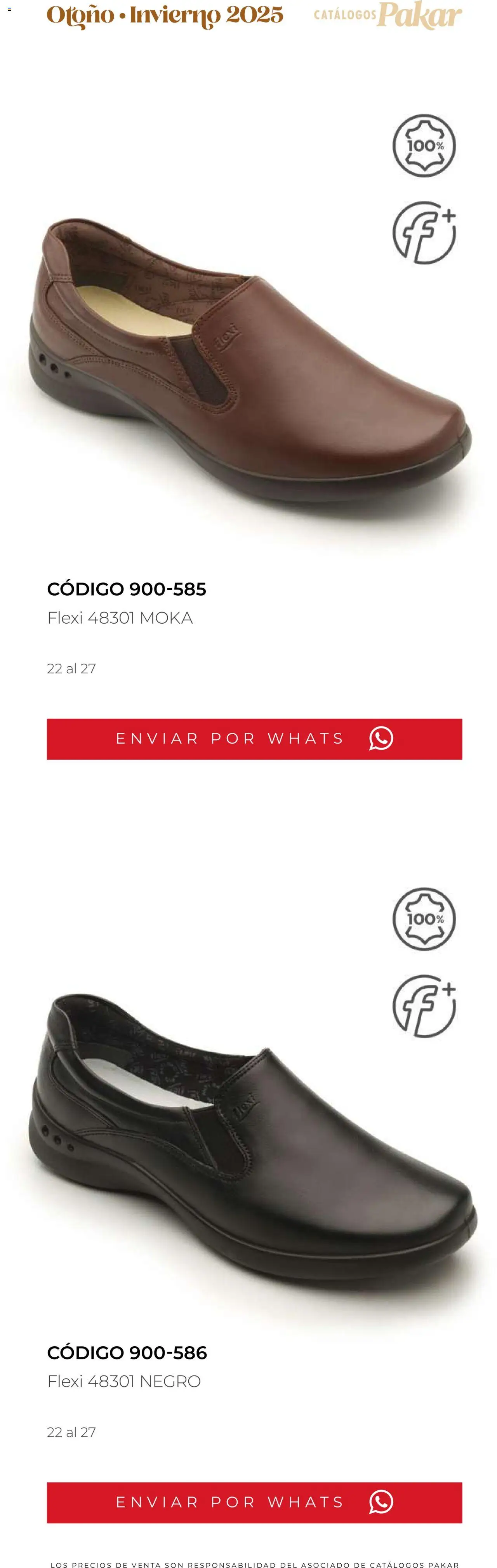 Nuevas ofertas de SC Pakar válidas en toda la República Mexicana desde el 10.10.2025. ¡Encuentra las mejores ofertas en SC Pakar - Catálogo Flexi otoño / invierno! | Página: 94