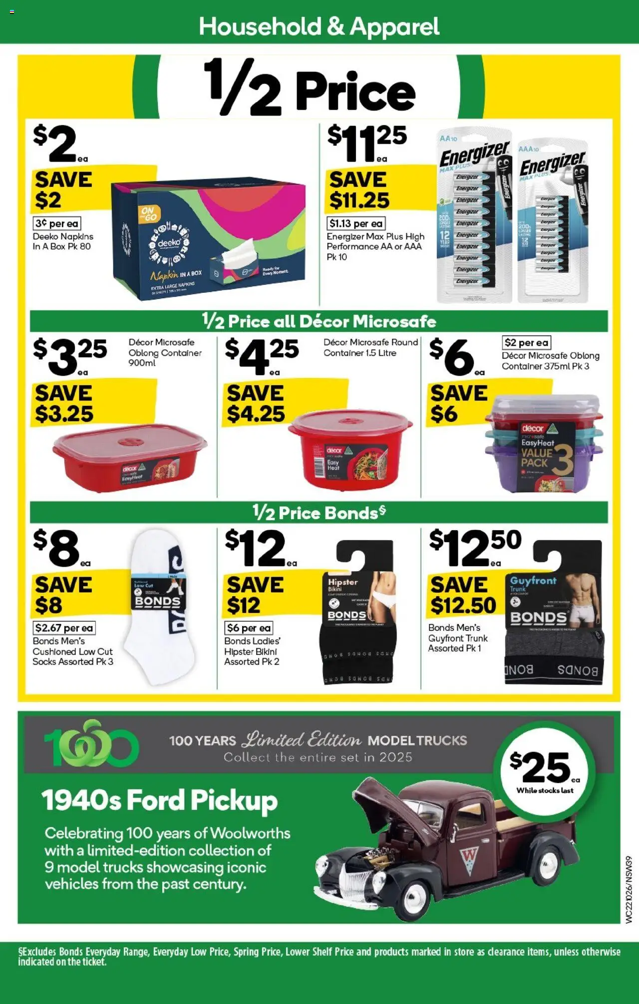 Woolworths catalogue - valid from 22.10.2025 | Page: 39 | Products: Shelf, Box, Household, Napkins