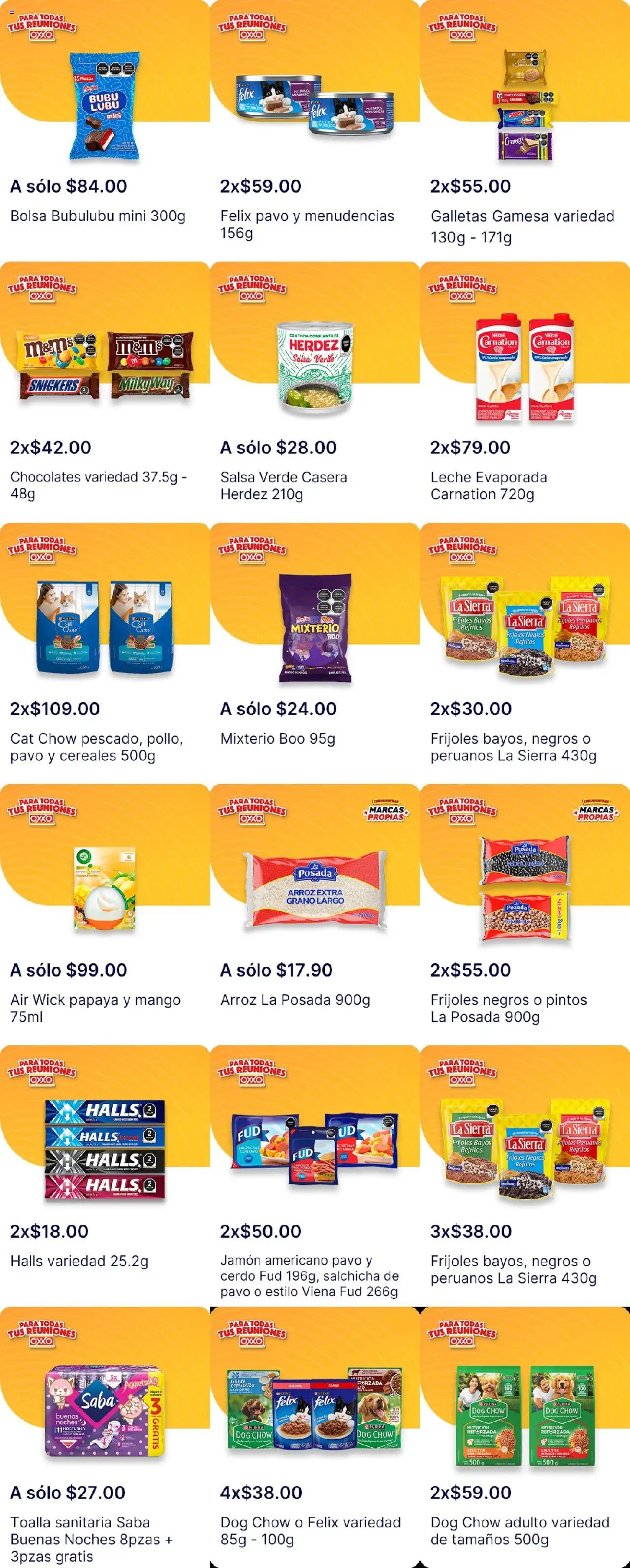 Nuevas ofertas de OXXO válidas en toda la República Mexicana desde el 15.10.2025. ¡Encuentra las mejores ofertas en OXXO - Folleto! | Página: 6 | Productos: Salchicha, Bolsa, Cerdo, Galletas