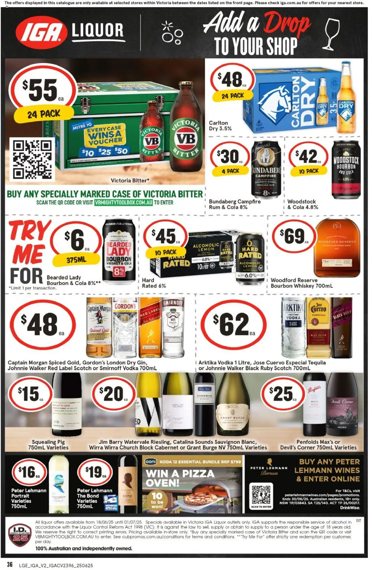 IGA catalogue - valid from 25.06.2025 | Page: 2 | Products: Milk, Dairy, Salt, Vinegar