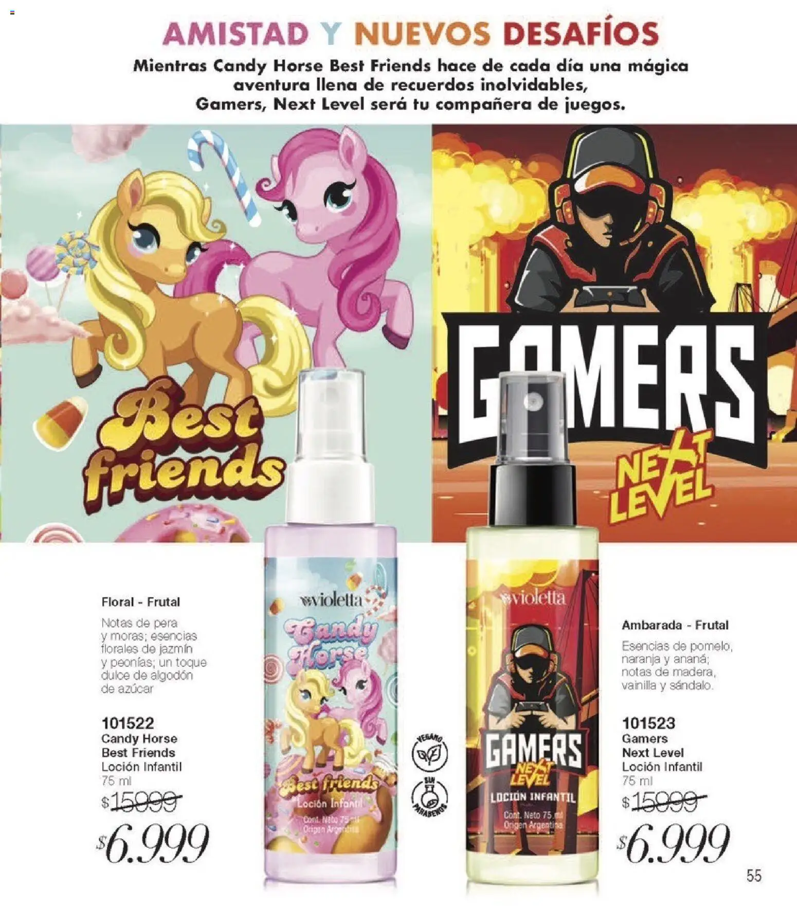 Violetta - Violetta Cosméticos │ válido desde el 05.02.2026 | Página: 55 | Productos: Algodón, Azucar, Loción, Esencias