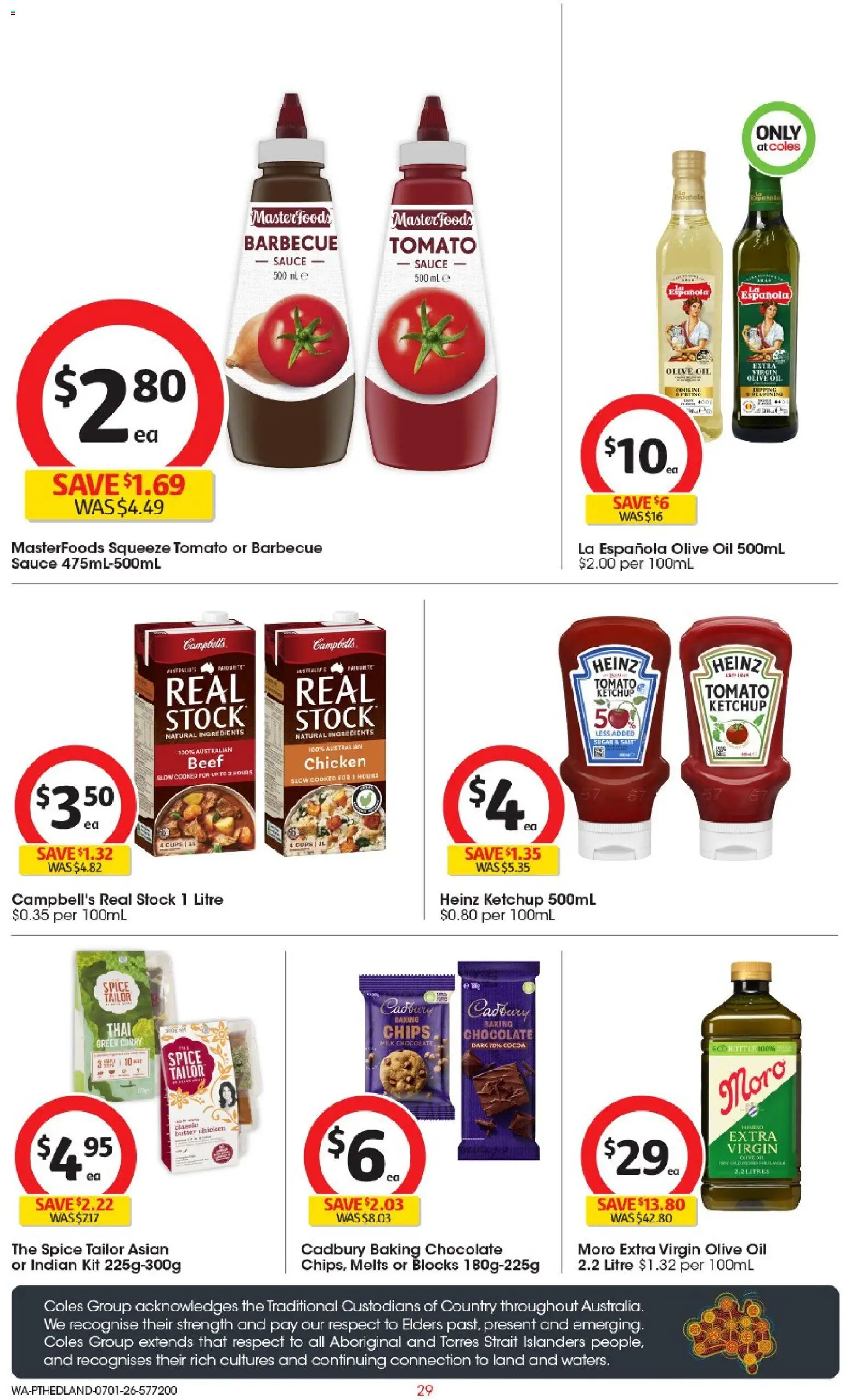 Coles catalogue - valid from 07.01.2026 | Page: 30 | Products: Chocolate, Chips, Ketchup, Sauce