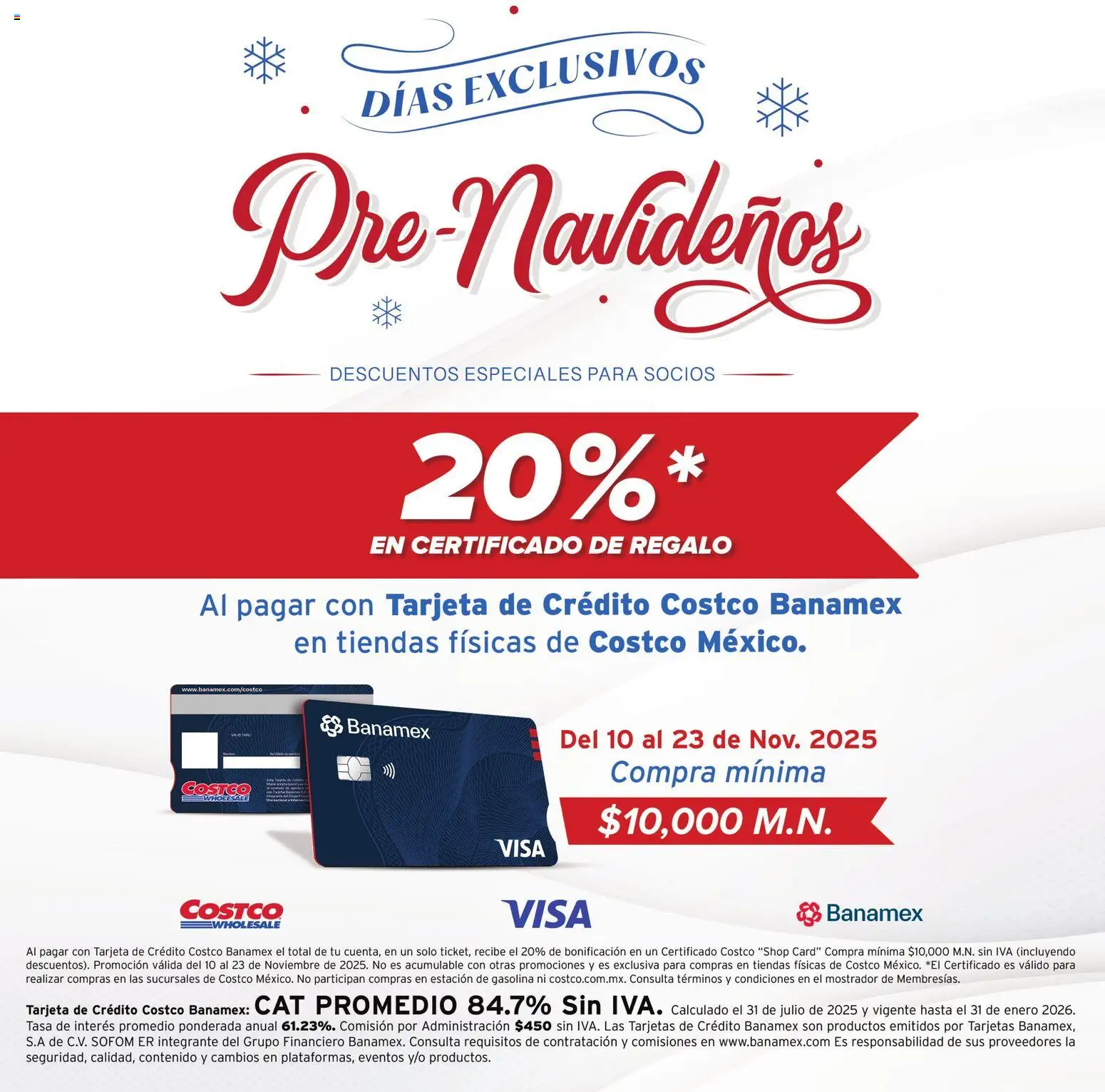Nuevas ofertas de Costco válidas en toda la República Mexicana desde el 10.11.2025. ¡Encuentra las mejores ofertas en Costco catálogo Pre-Navideños! | Página: 28