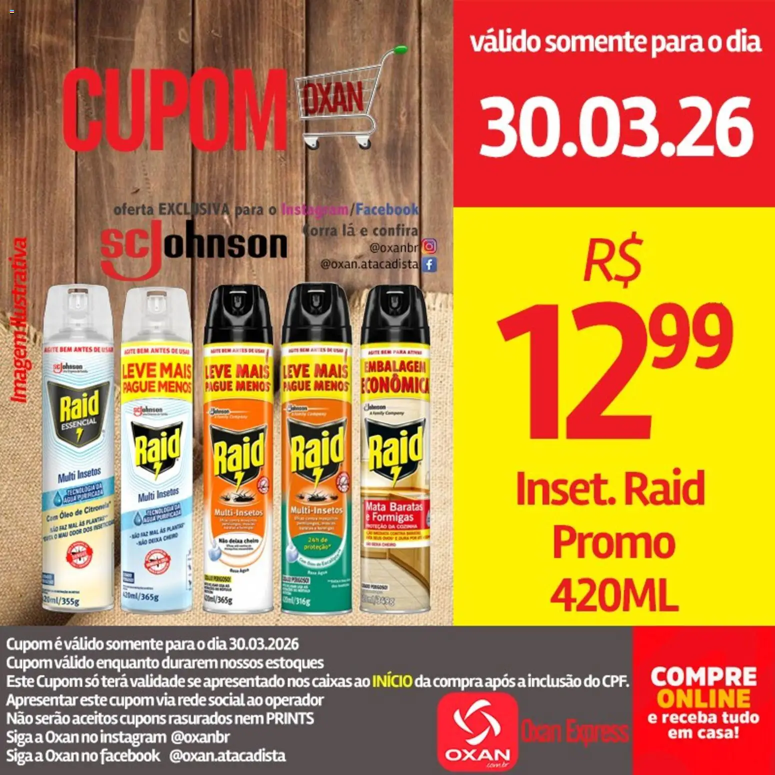 Oxan Atacadista Folheto - válido de 30.03.2026 | Página: 12 | Produtos: Óleo