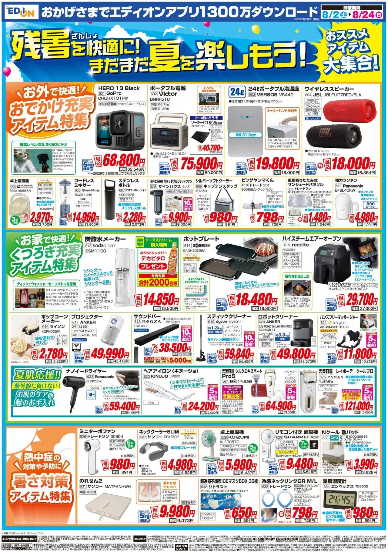  | ページ: 5 | 製品: ミキサー, バッテリー, ステンレスボトル, スティッククリーナー