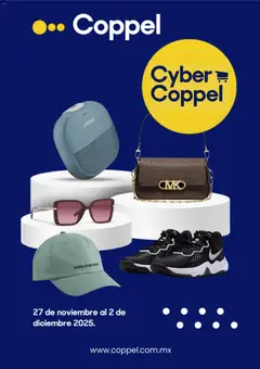 Vista previa de Coppel Cyber Monday , nuevo folleto de la tienda, válido en México a partir del 27.11.2025