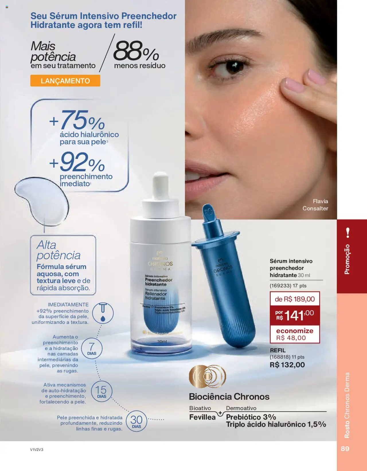 Natura Folheto - válido de 05.06.2025 | Página: 89 | Produtos: Sérum