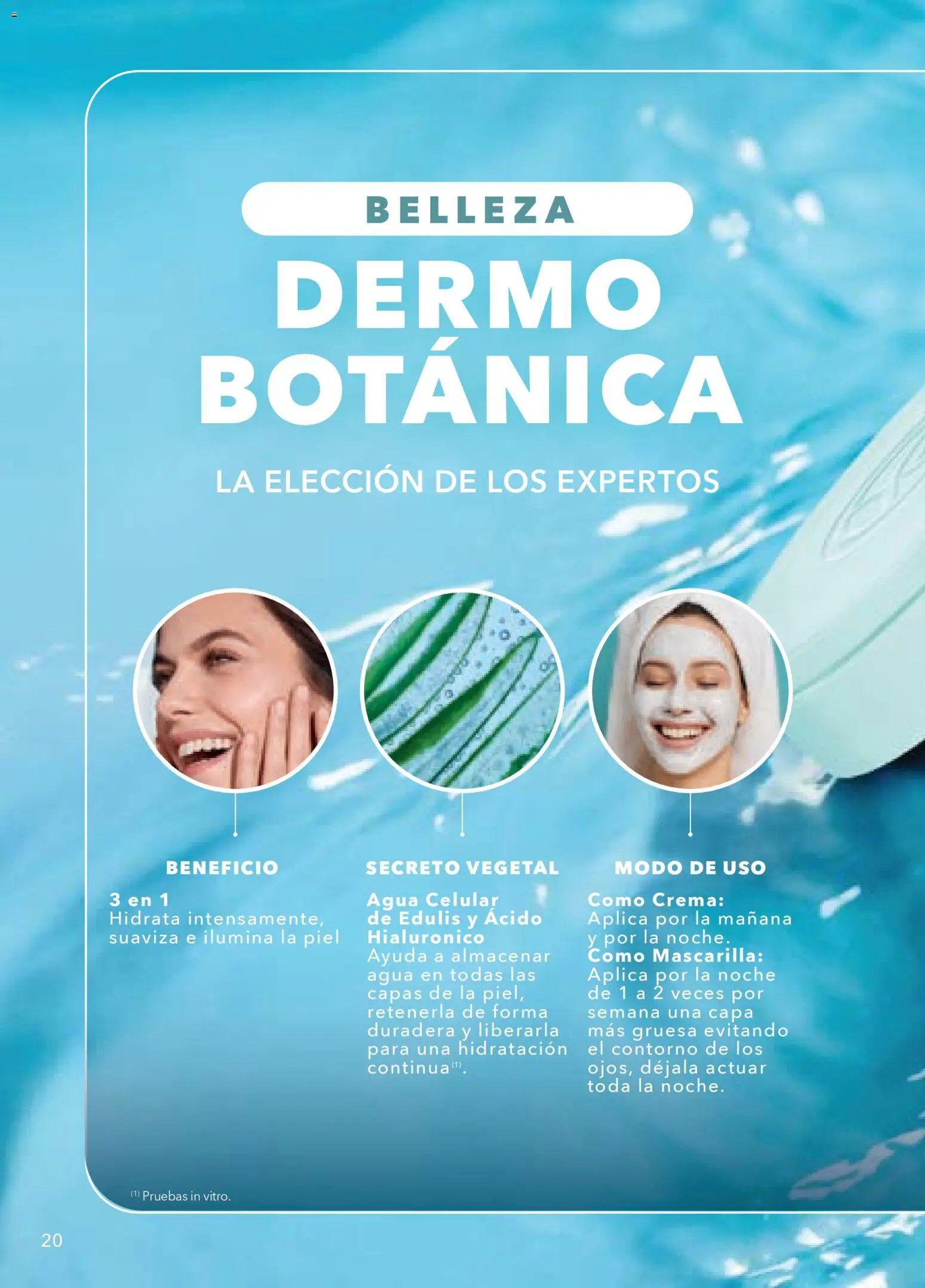 Nuevas ofertas de Yves Rocher válidas en toda la República Mexicana desde el 03.03.2026. ¡Encuentra las mejores ofertas en Yves Rocher campaña 4 2026! | Página: 20 | Productos: Crema, Contorno, Agua, Mascarilla