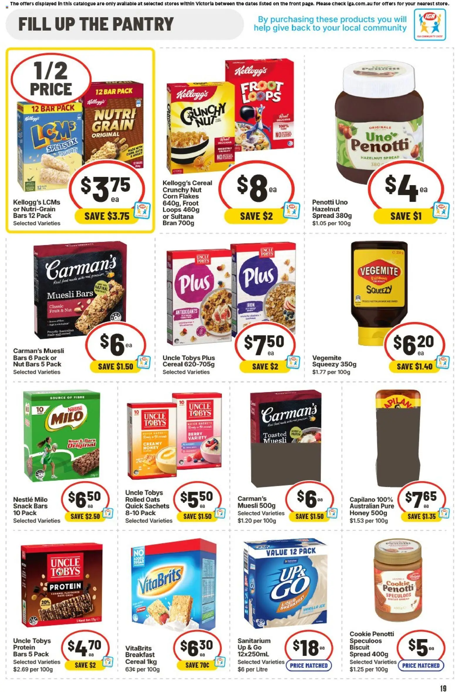 IGA catalogue - valid from 04.02.2026 | Page: 25 | Products: Milk, Tea, Cream, Water