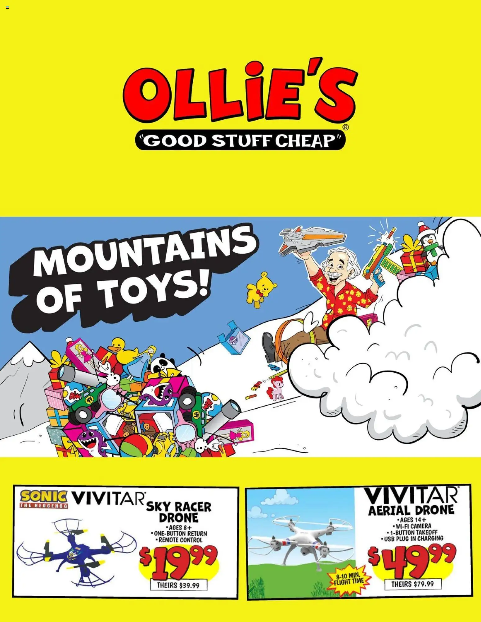 Ollie's Ad - valid from 29.11.2025 | Page: 1 | Products: Camera, Usb