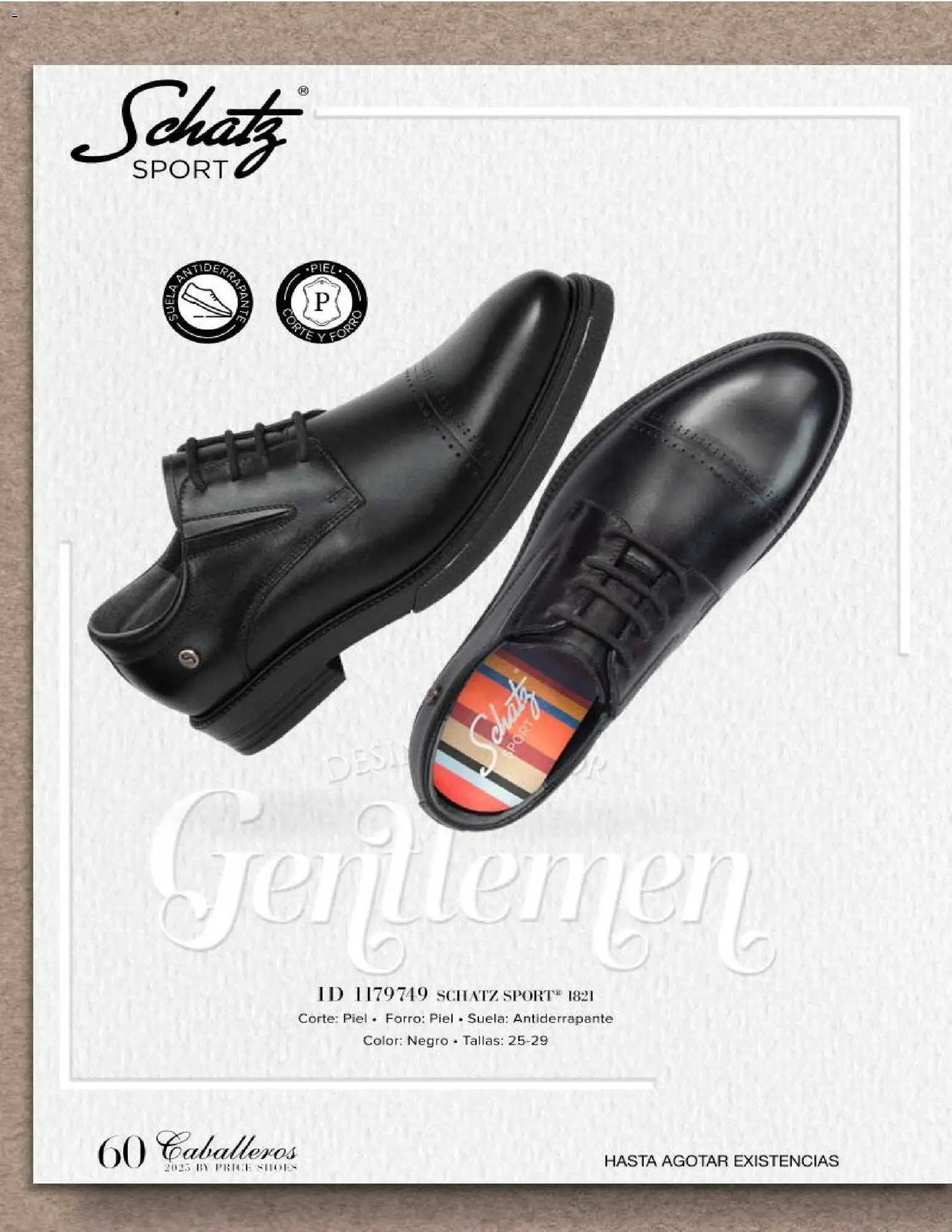 Nuevas ofertas de Price Shoes válidas en toda la República Mexicana desde el 26.11.2025. ¡Encuentra las mejores ofertas en Price Shoes catálogo Caballeros! | Página: 60