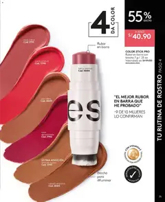 Vista previa de folleto Ésika - Campaña 5 de la Ésika válido desde 21.02.2026 | Página: 71 | Productos: Brocha, Rubor