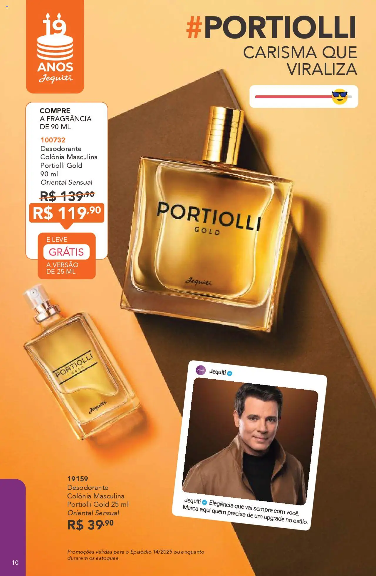 Jequiti Folheto - válido de 03.10.2025 | Página: 10 | Produtos: Fragrância, Desodorante