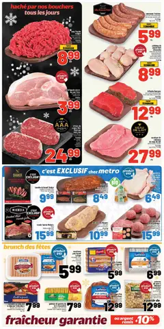Preview of Metro weekly flyer / circulaire from shop Metro valid from 04.12.2025 | Page: 7 | Products: Beef, Potatoes, Chicken, Pork