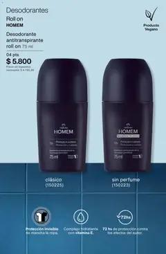 Vista previa Catálogo Natura Ciclo 3 válido desde el 09.02.2026 | Página: 210 | Productos: Perfume, Desodorante, Antitranspirante