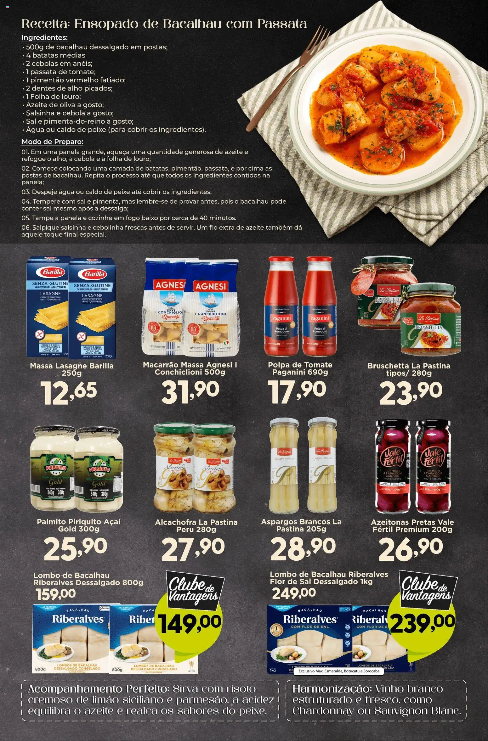 Confiança Folheto - válido de 09.03.2026 | Página: 7 | Produtos: Panela, Peixe, Macarrão, Massa