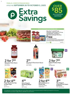 Preview of Publix weekly ads valid from 20.09.2025