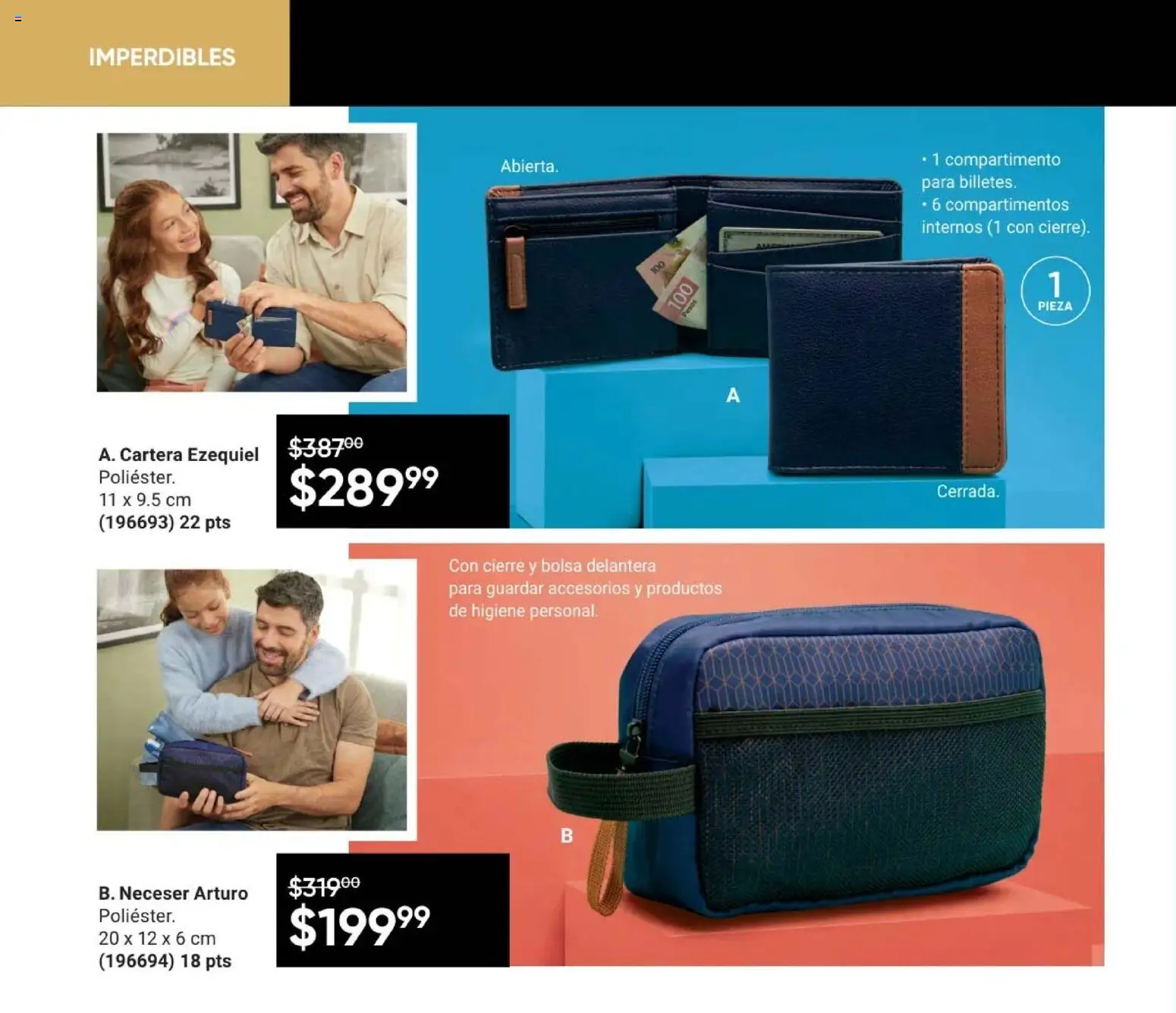 Nuevas ofertas de AVON válidas en toda la República Mexicana desde el 08.05.2026. ¡Encuentra las mejores ofertas en AVON Casa & Estilo 8 2026! | Página: 110 | Productos: Bolsa, Neceser