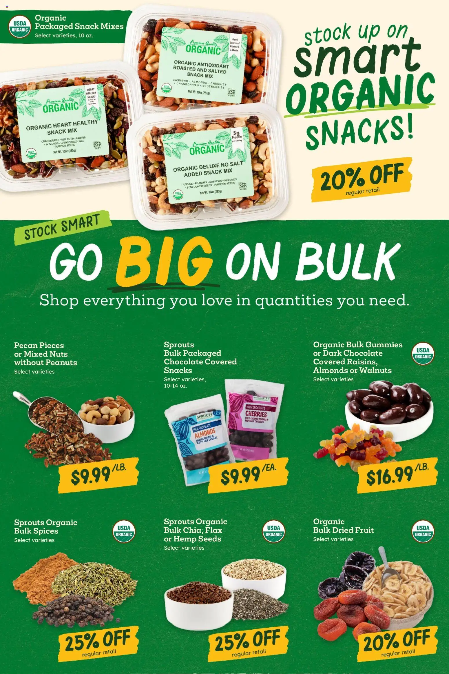 Sprouts Weekly Ad - valid from 08.04.2026 | Page: 12 | Products: Cherries, Raisins, Spices, Salt
