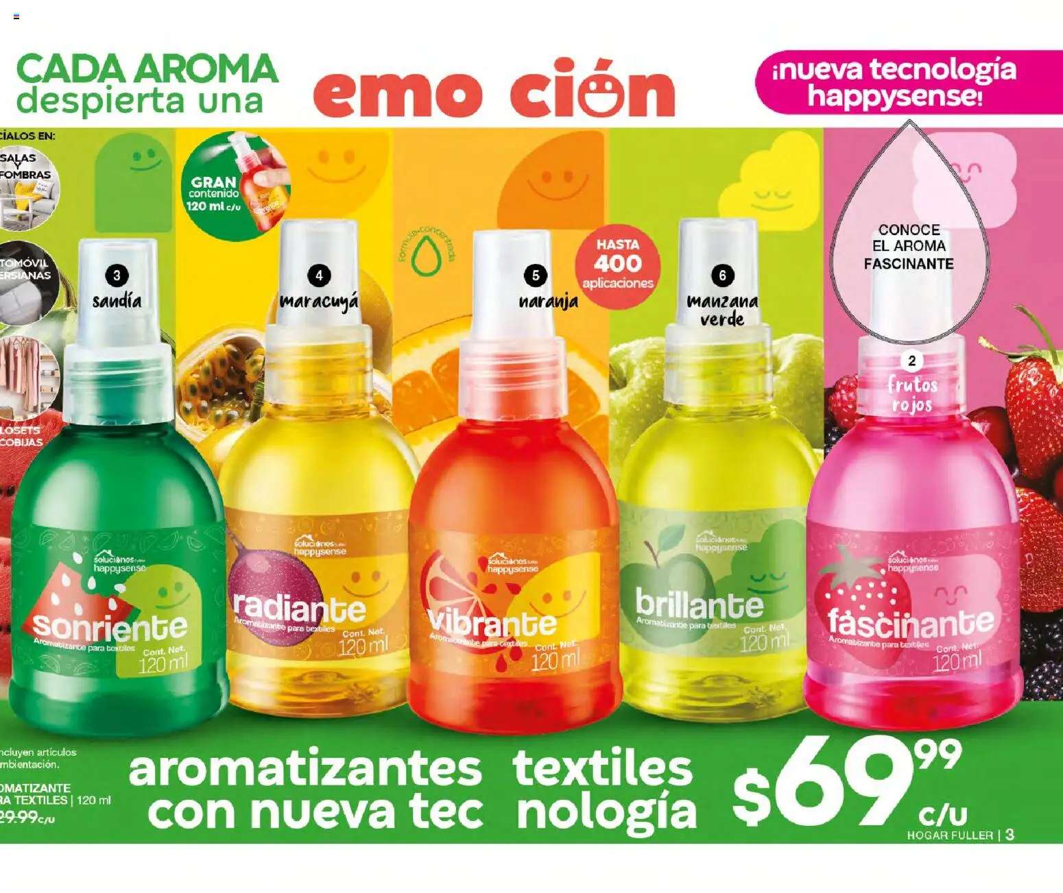 Nuevas ofertas de Fuller válidas en toda la República Mexicana desde el 18.03.2026. ¡Encuentra las mejores ofertas en Fuller campaña 25 2026! | Página: 3 | Productos: Sandía, Manzana, Radiante