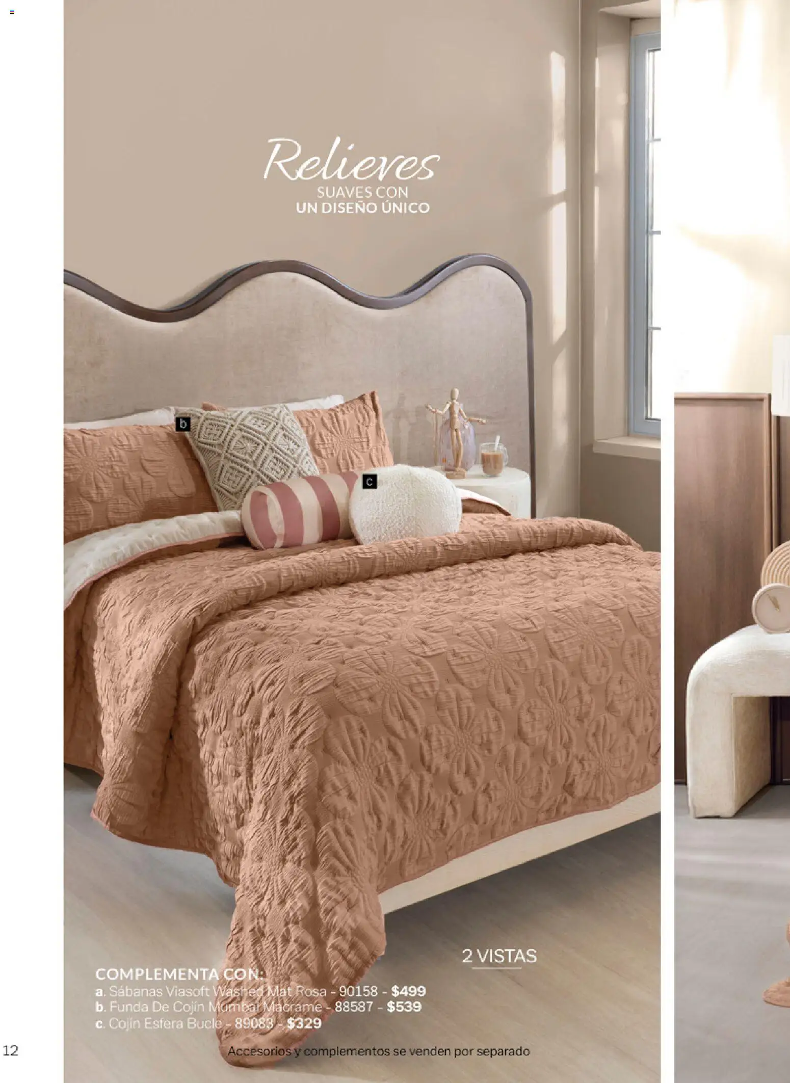 Nuevas ofertas de Vianney válidas en toda la República Mexicana desde el 06.03.2026. ¡Encuentra las mejores ofertas en Vianney catálogo Tu hogar, nuestra pasión! | Página: 14 | Productos: Funda, Sabanas