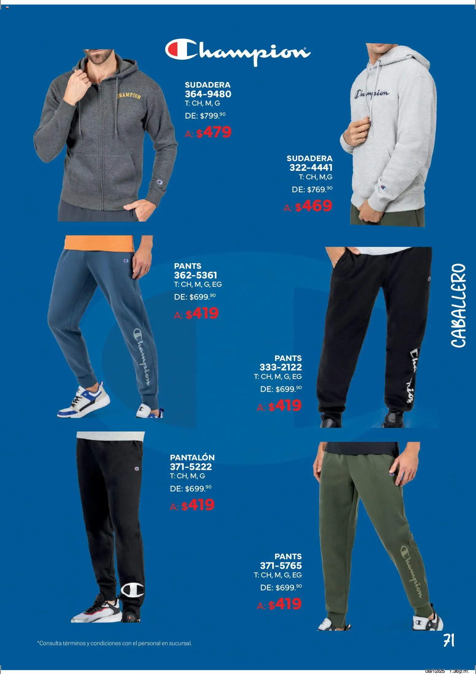 Nuevas ofertas de Andrea válidas en toda la República Mexicana desde el 21.12.2025. ¡Encuentra las mejores ofertas en Andrea catálogo Cumple tus Propósitos! | Página: 71 | Productos: Sudadera, Pants