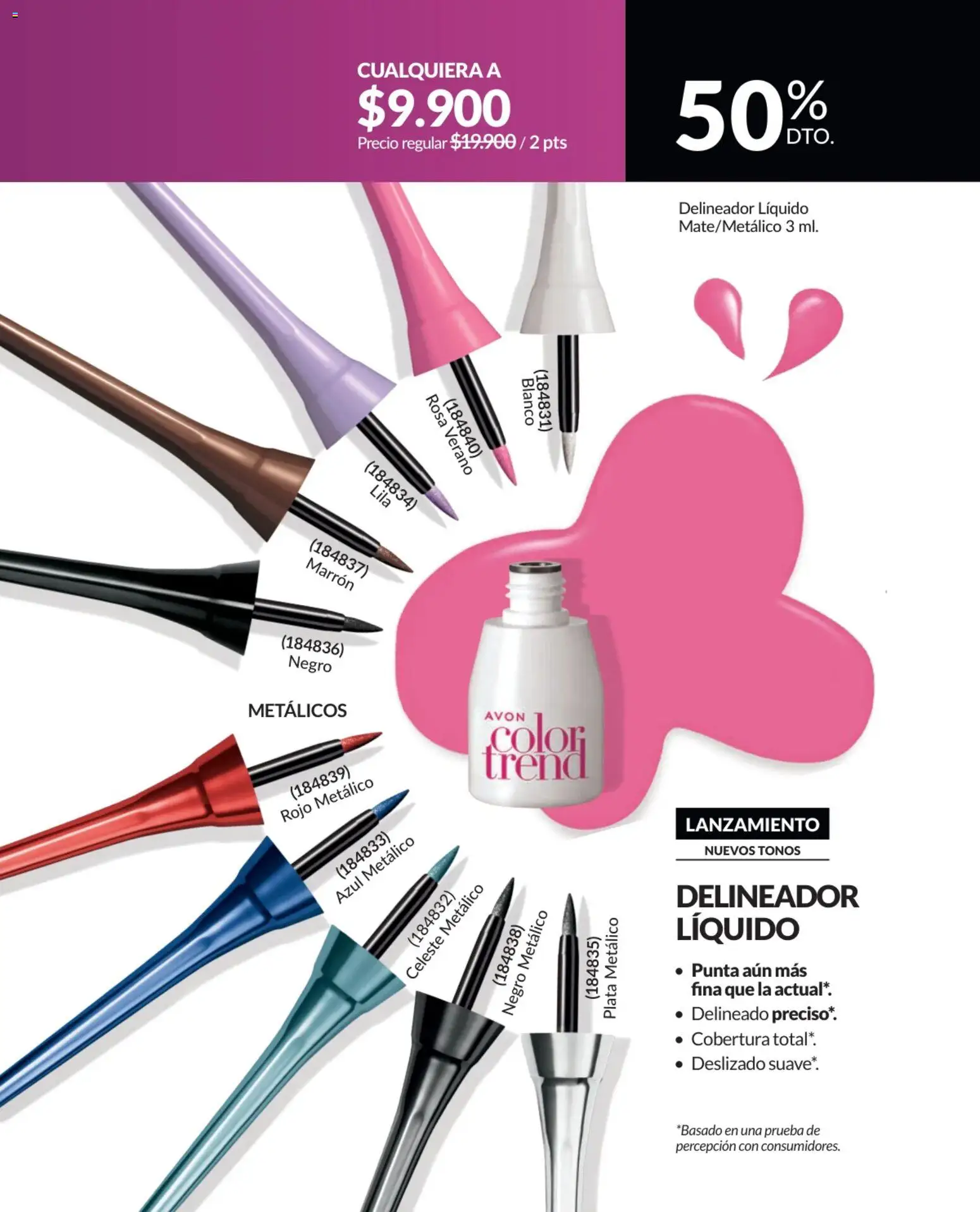 Avon revista - valida desde el 01.04.2026 | Página: 40 | Productos: Delineador
