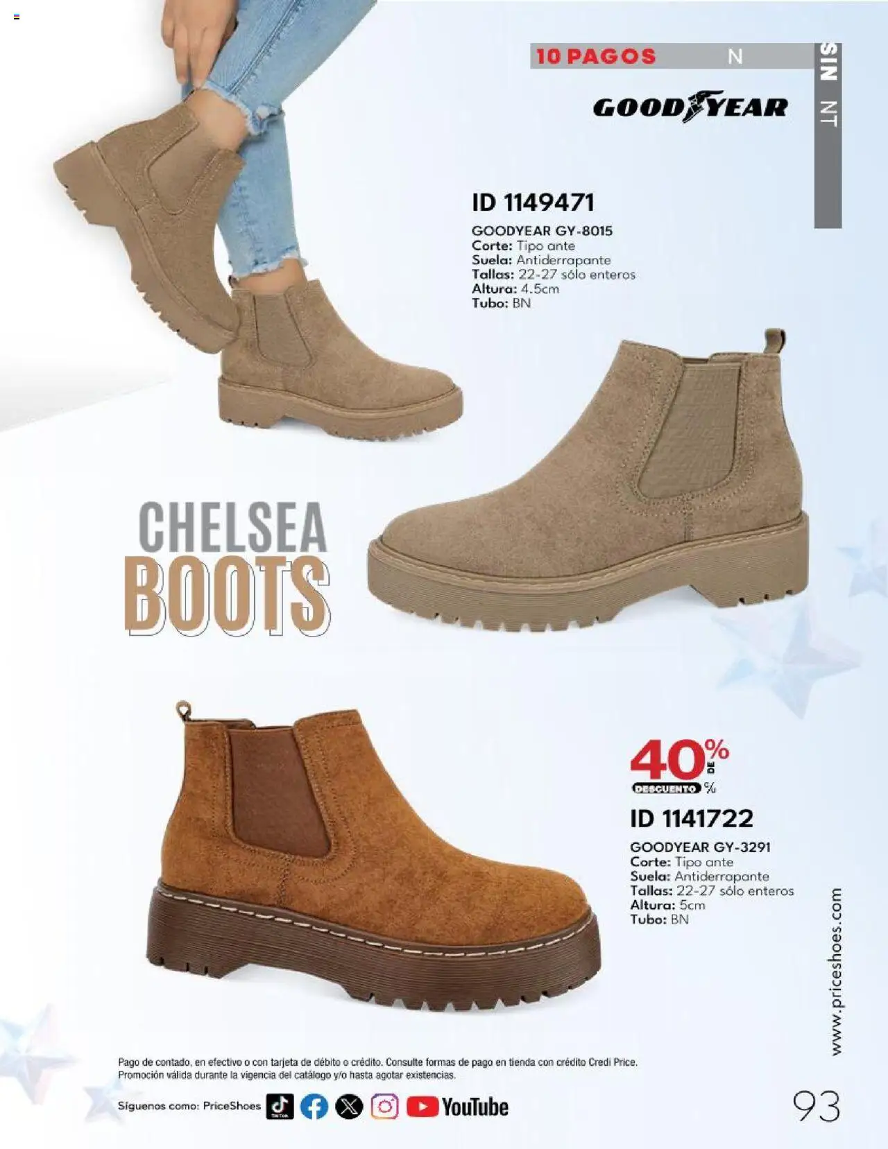 Nuevas ofertas de Price Shoes válidas en toda la República Mexicana desde el 28.04.2025. ¡Encuentra las mejores ofertas en Price Shoes catálogo Calzado PV 2025! | Página: 93