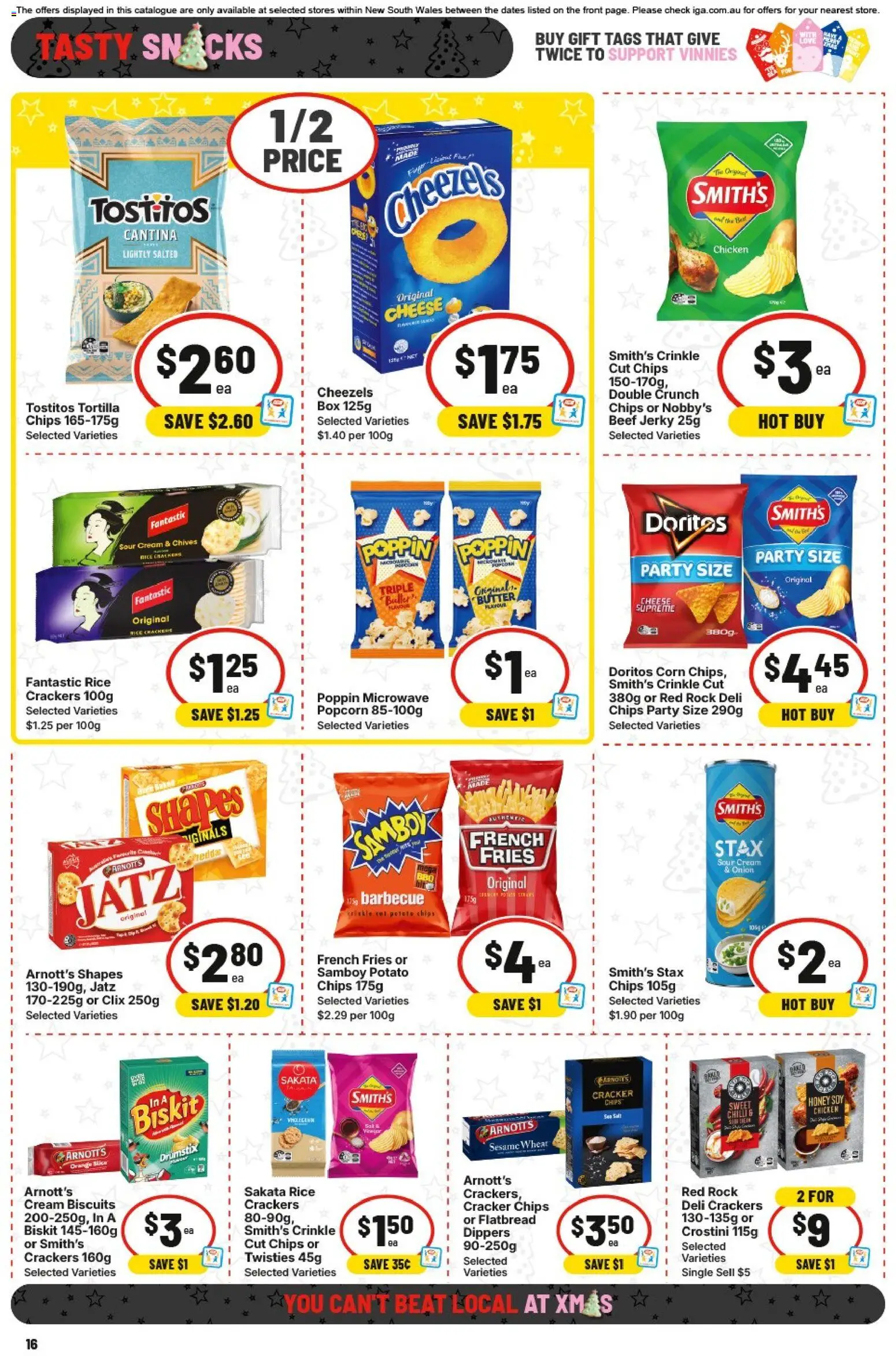 IGA catalogue - valid from 17.12.2025 | Page: 17 | Products: Butter, Chips, Biscuits, Microwave