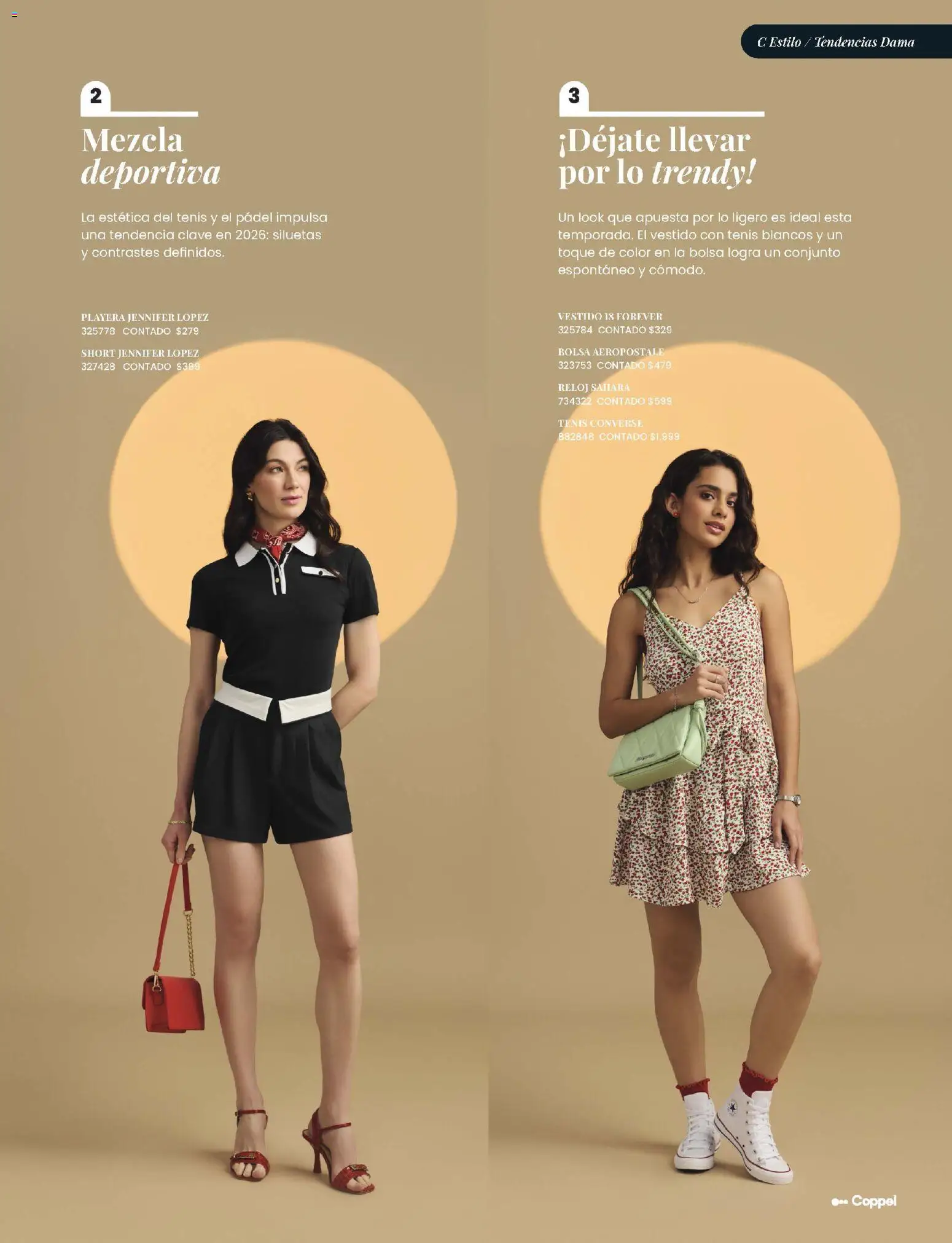 Nuevas ofertas de Coppel válidas en toda la República Mexicana desde el 01.03.2026. ¡Encuentra las mejores ofertas en Coppel catálogo ! | Página: 4 | Productos: Bolsa, Vestido, Conjunto, Reloj