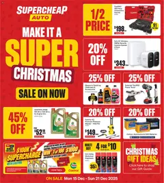 Preview of Supercheap Auto Catalogue - valid from 15.12.2025