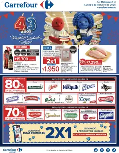 Vista previa Carrefour ofertas - CABA válido desde el 01.10.2025
