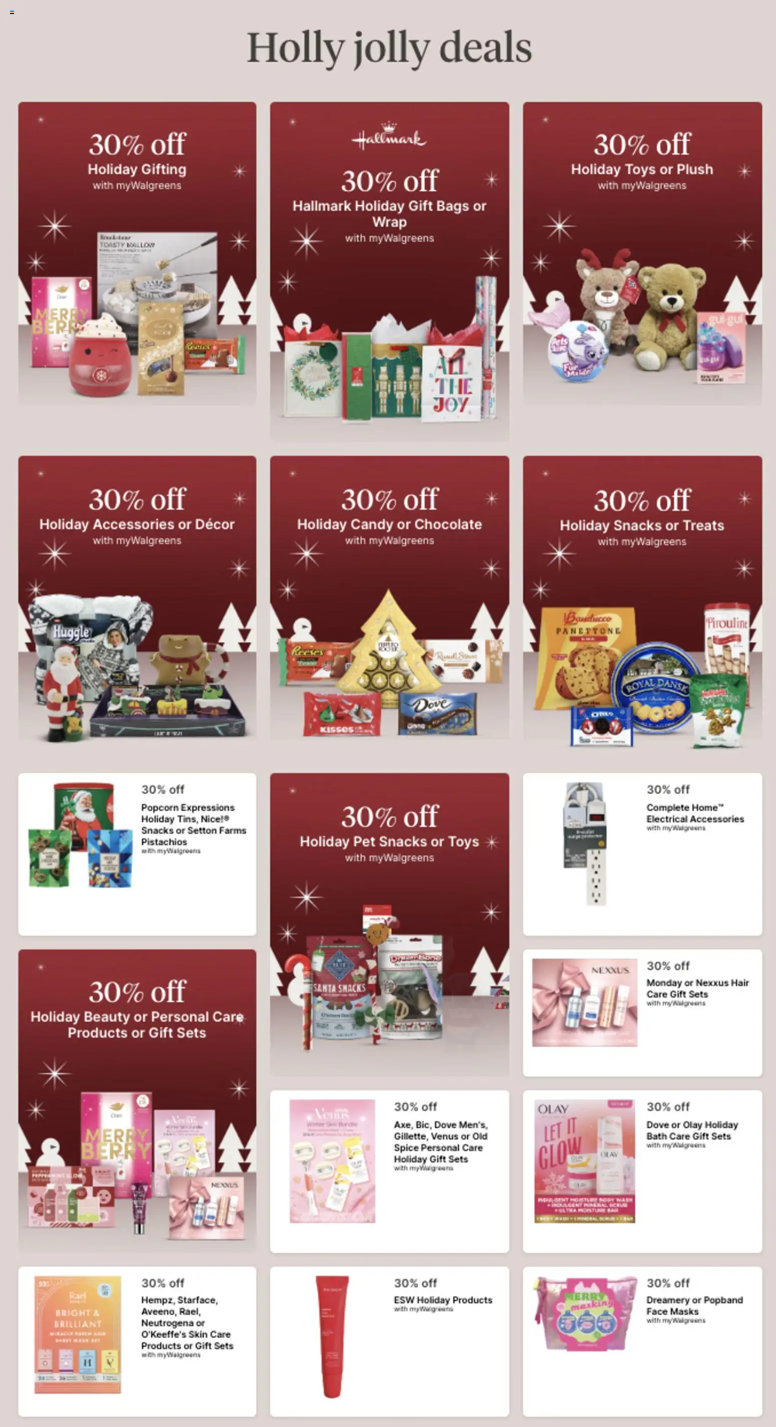 Walgreens Weekly Ad - valid from 14.12.2025 | Page: 2 | Products: Bath, Chocolate, Greens