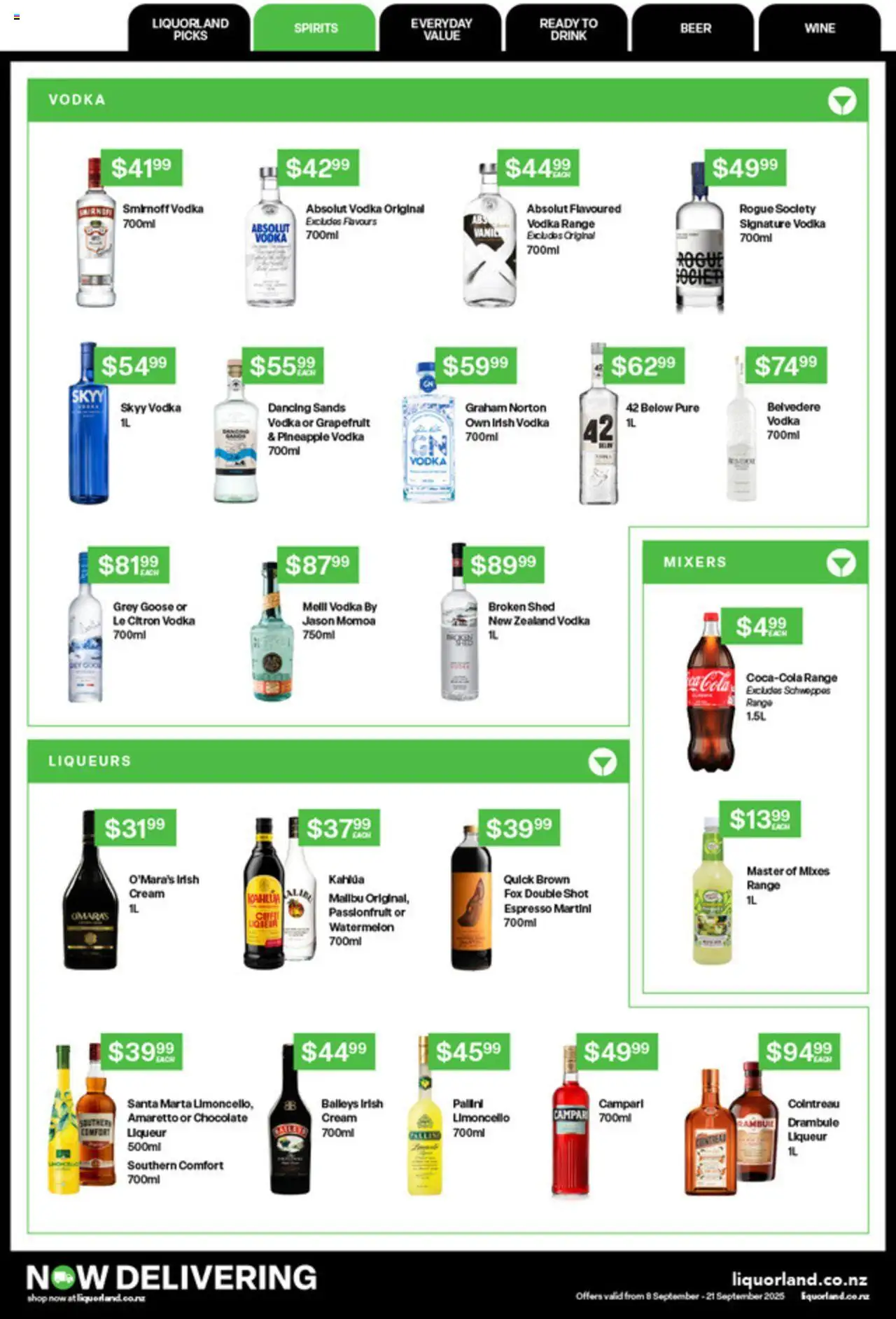 Liquorland catalogue from 08.09.2025 | Page: 8