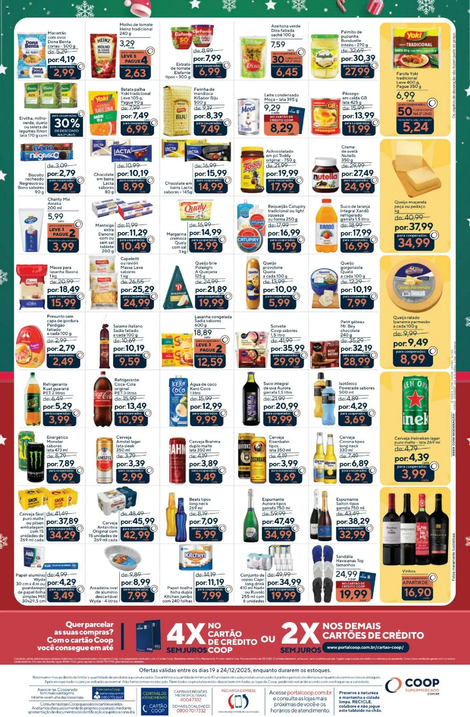 Coop Folheto - válido de 19.12.2025 | Página: 2 | Produtos: Energético, Espumante, Presunto, Leite condensado