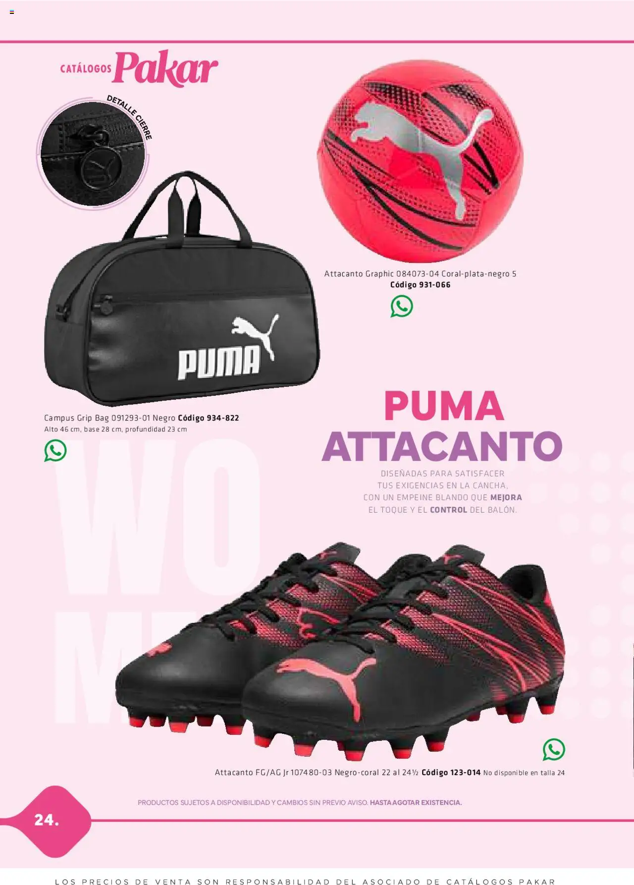 Nuevas ofertas de SC Pakar válidas en toda la República Mexicana desde el 06.03.2025. ¡Encuentra las mejores ofertas en SC Pakar catálogo Women! | Página: 24