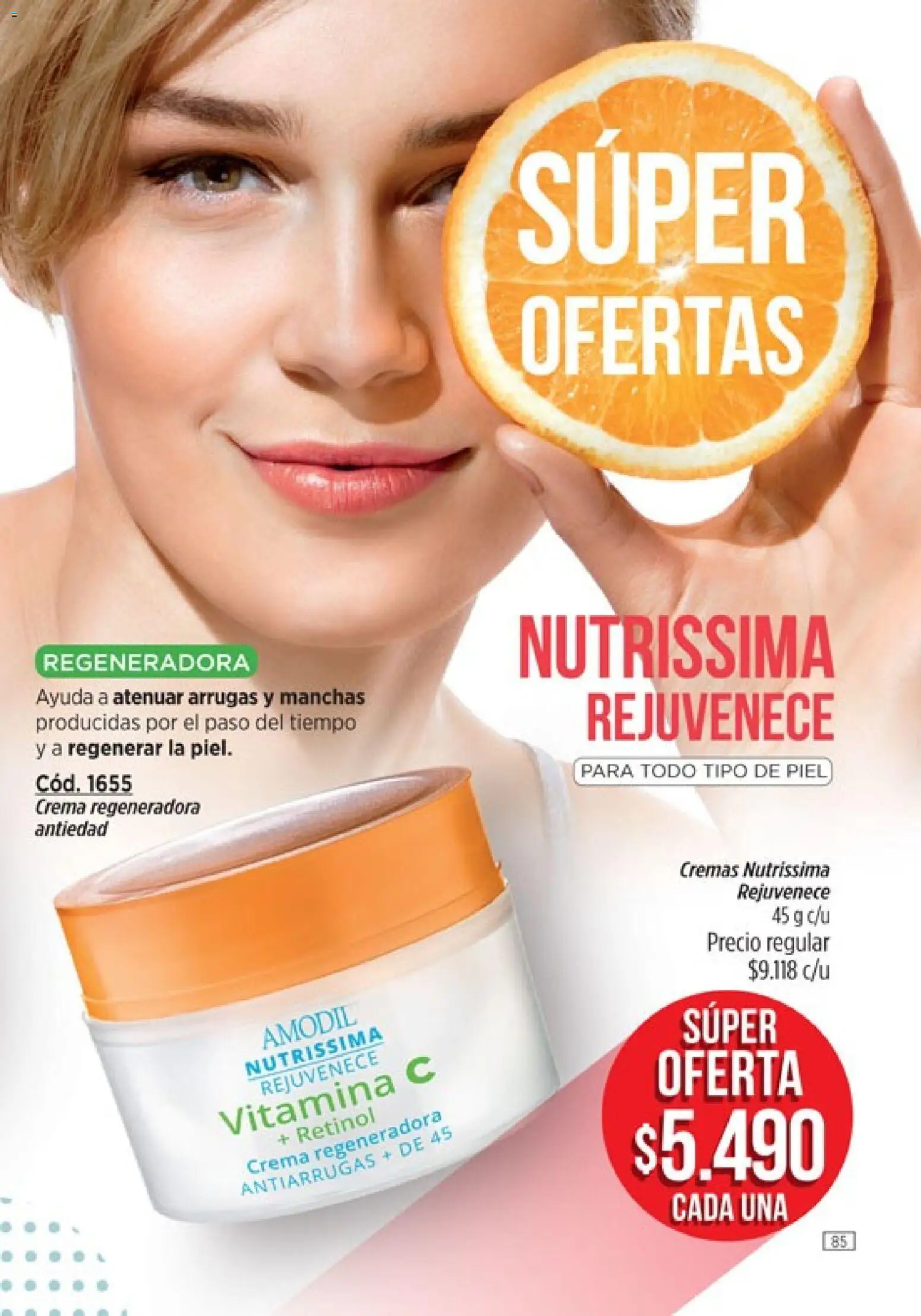 Catálogo Amodil Campaña 6 │ válido desde el 04.03.2026 | Página: 85 | Productos: Crema