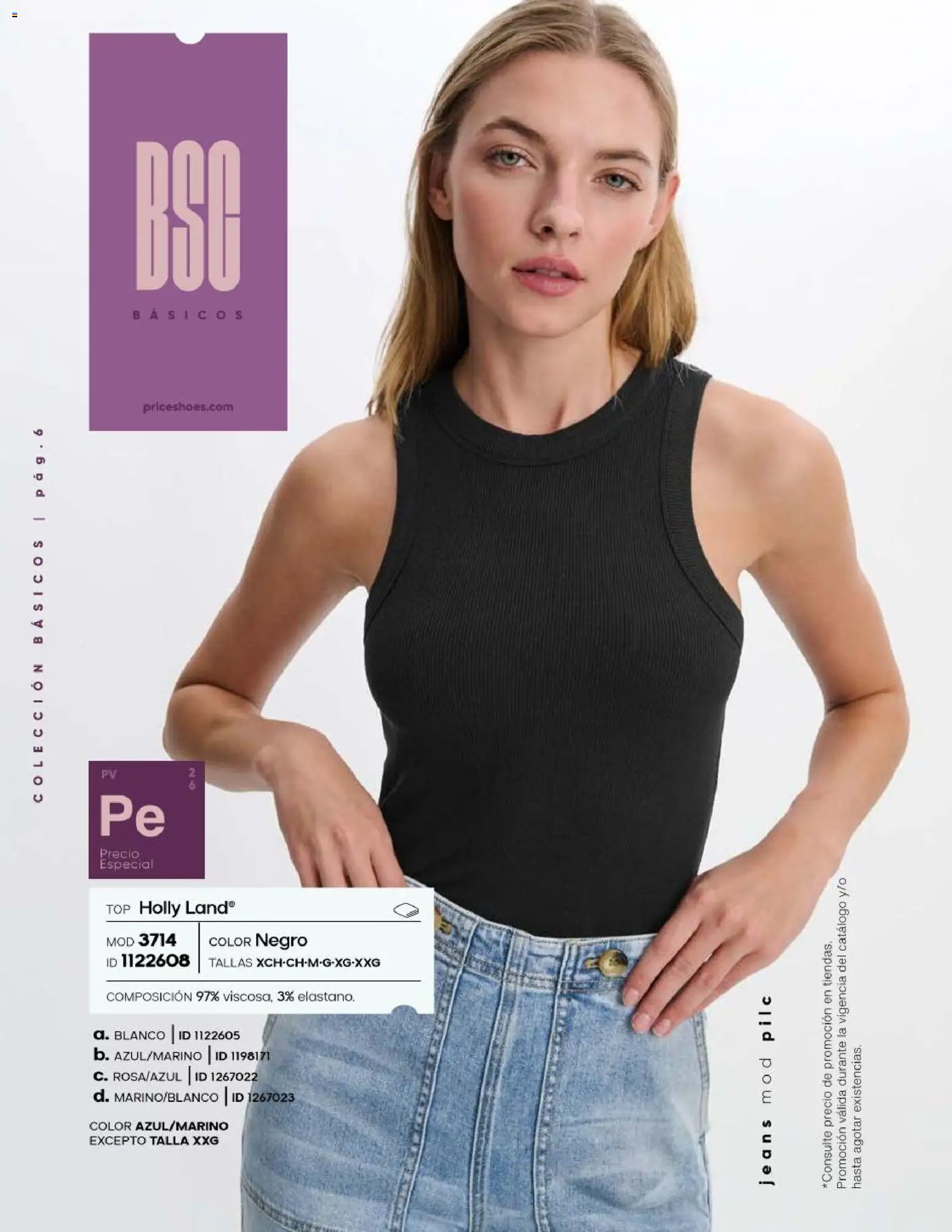 Nuevas ofertas de Price Shoes válidas en toda la República Mexicana desde el 05.02.2026. ¡Encuentra las mejores ofertas en Price Shoes catálogo Collection básicos! | Página: 6