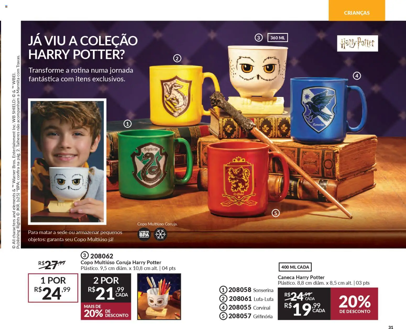 Avon Folheto - válido de 19.12.2025 | Página: 31 | Produtos: Talheres, Caneca