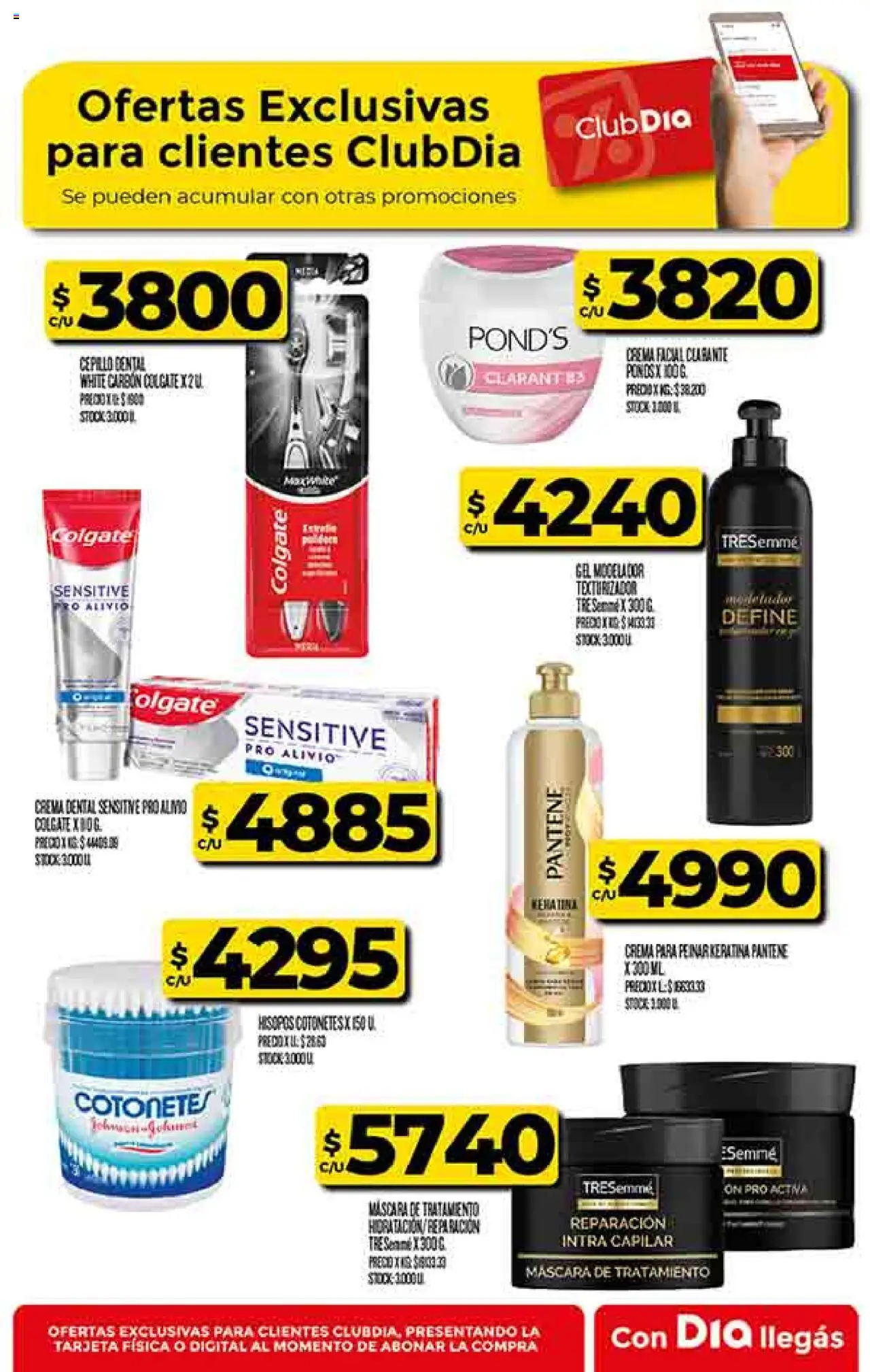 Supermercado DIA Ofertas │ válido desde el 20.08.2025 | Página: 51 | Productos: Cepillo, Máscara, Crema