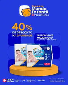 Pague Menos - Catálogo atual - Pré-Visualização do folheto da loja Pague Menos, válido de 20.04.2026 | Página: 4 | Produtos: Copos