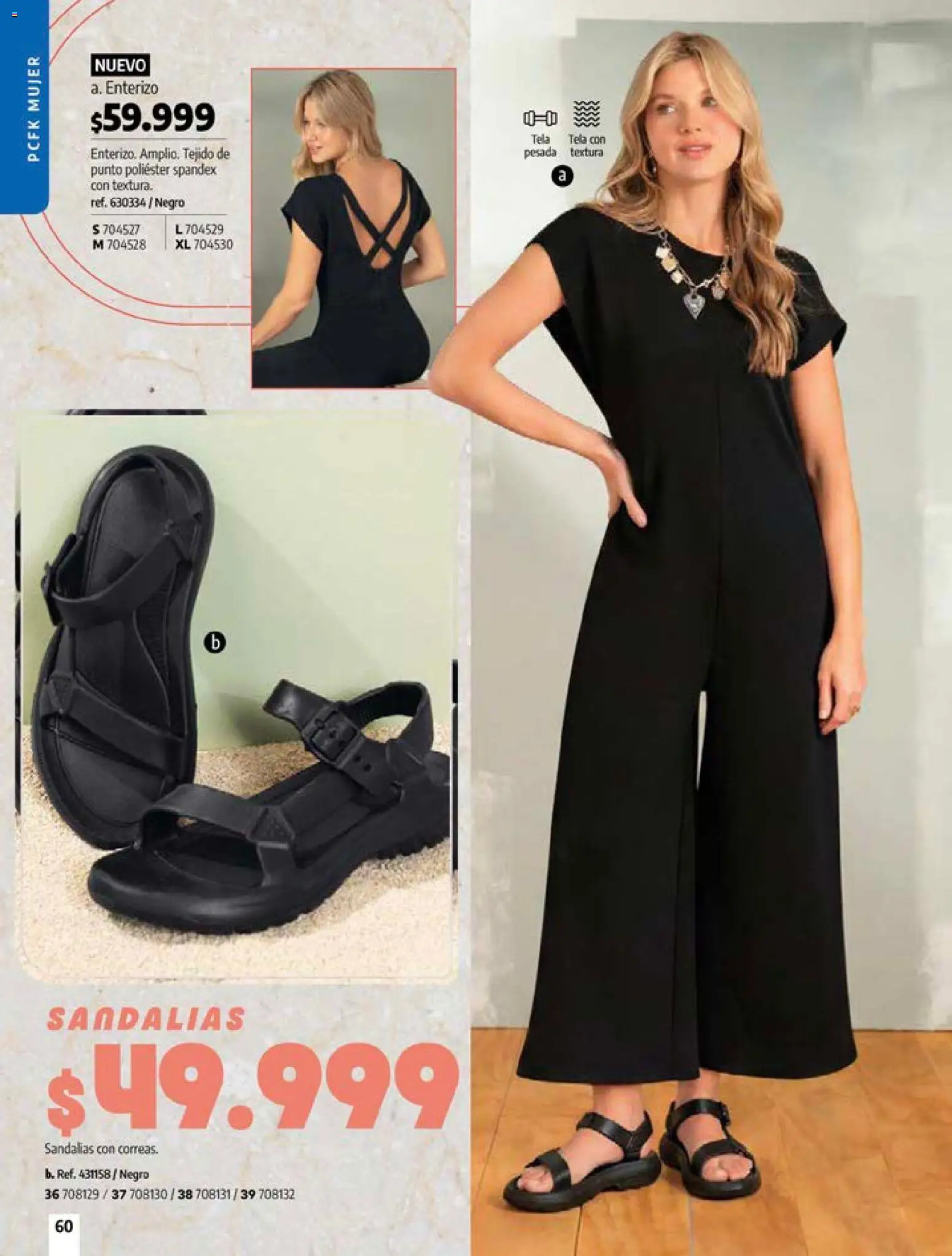 Pacifika revista - valida desde el 24.04.2026 | Página: 60 | Productos: Sandalias, Enterizo