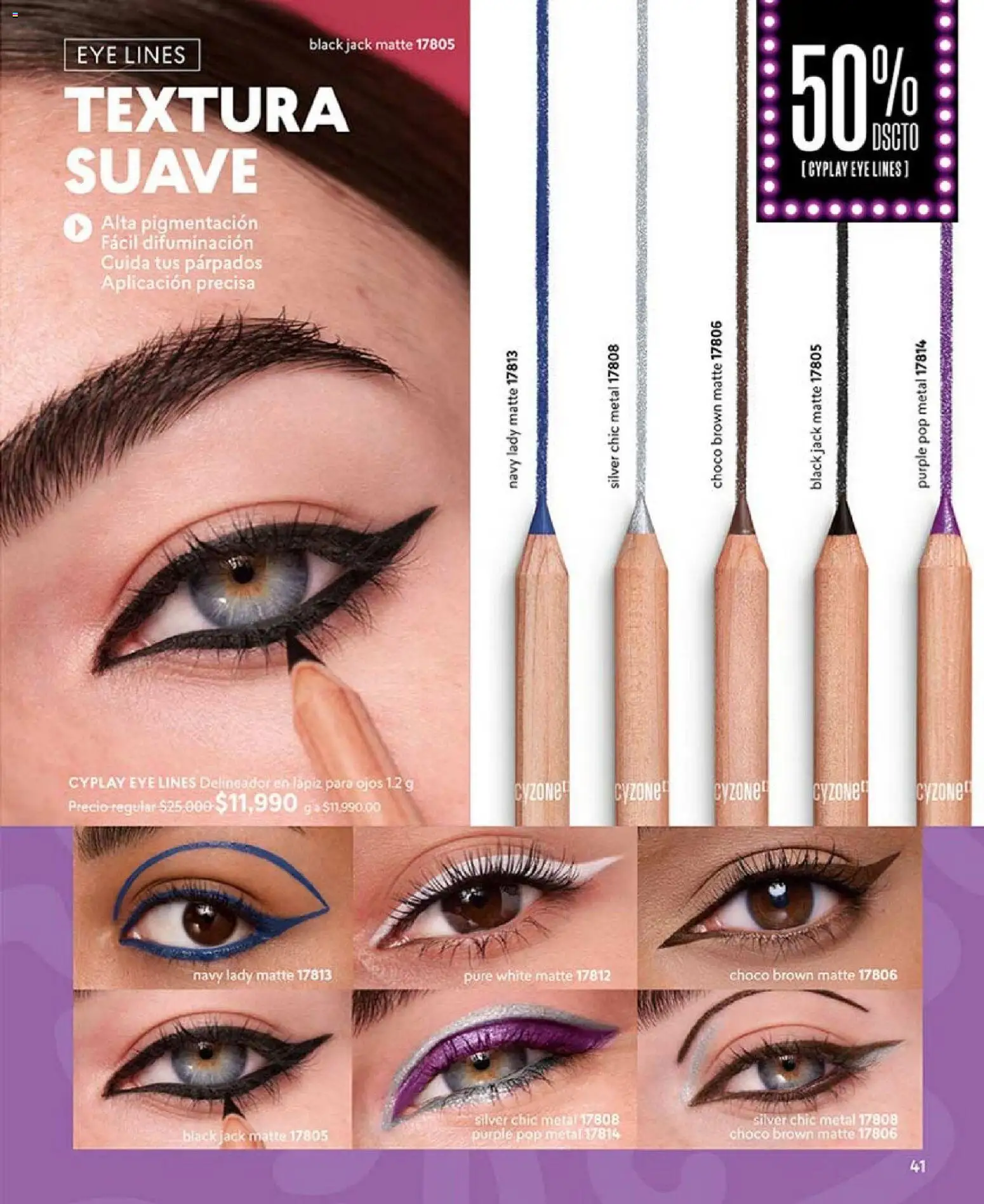 CyZone revista - valida desde el 01.02.2026 | Página: 41 | Productos: Delineador