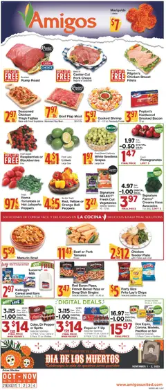 Preview of United Supermarkets weekly ads valid from 28.10.2025