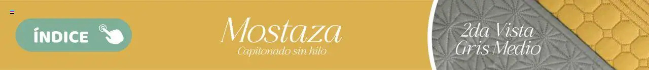Nuevas ofertas de Colchas Concord válidas en toda la República Mexicana desde el 01.08.2025. ¡Encuentra las mejores ofertas en Colchas Concord - Catálogo! | Página: 289 | Productos: Mostaza