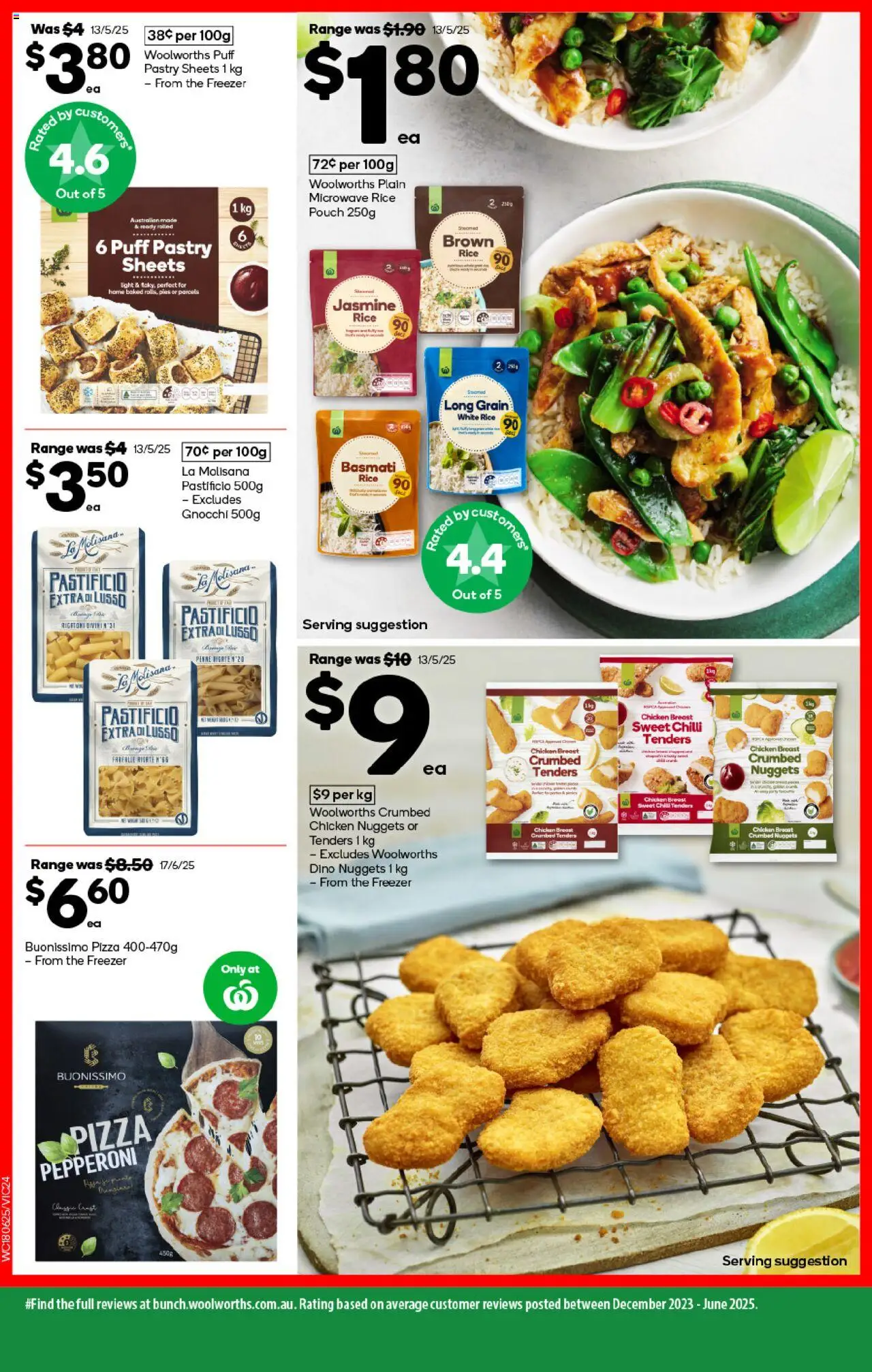 Woolworths catalogue - valid from 18.06.2025 | Page: 24 | Products: Pizza, Rice, Pastry, Chilli